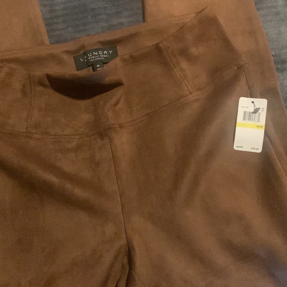 Laundry suede like leggings